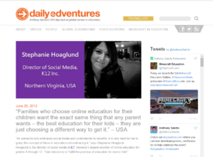 Daily Edventures - Stephanie Hoaglund