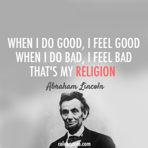 abe Lincoln Quote