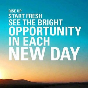 Start Fresh Each Day