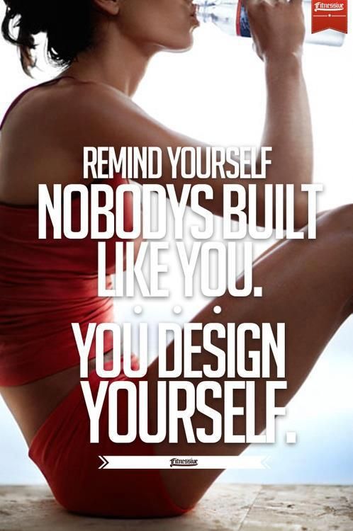 design yourself - live fit and sore