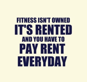 Fitness is Rented